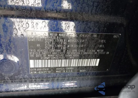 2021 Toyota Rav4 Hybrid Xle from USA, damaged, VIN 4T3RWRFV0MU029402